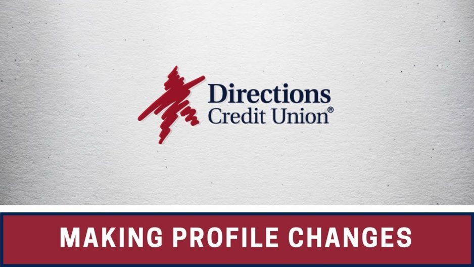 Learn how to make profile changes in online banking