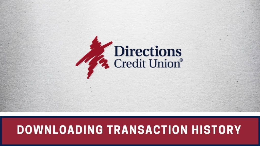 How to download transaction history from online banking